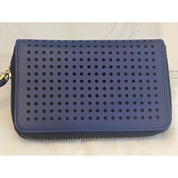 Marc by Marc Jacobs Sophisticato Bow Perf Emi Wallet/Wristlet Periwinkle - Picture 2 of 9